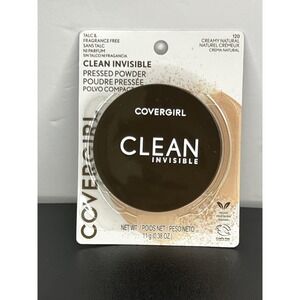 Covergirl Clean Invisible Pressed Powder – Creamy Natural 120 – NEW